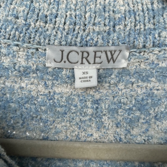 J.Crew Textured cropped lady jacket in space-dyed yarn - Picture 4 of 5